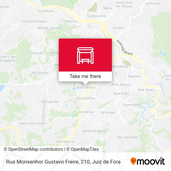 Rua Monsenhor Gustavo Freire, 210 map
