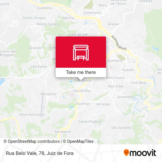 Rua Belo Vale, 78 map