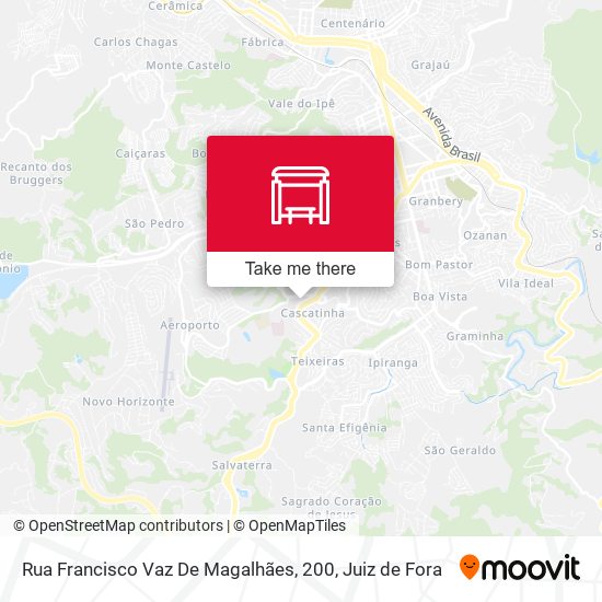 Rua Francisco Vaz De Magalhães, 200 map