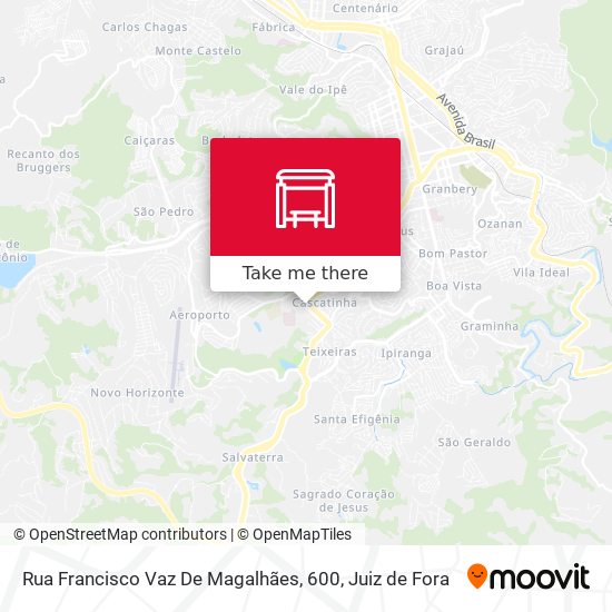 Rua Francisco Vaz De Magalhães, 600 map