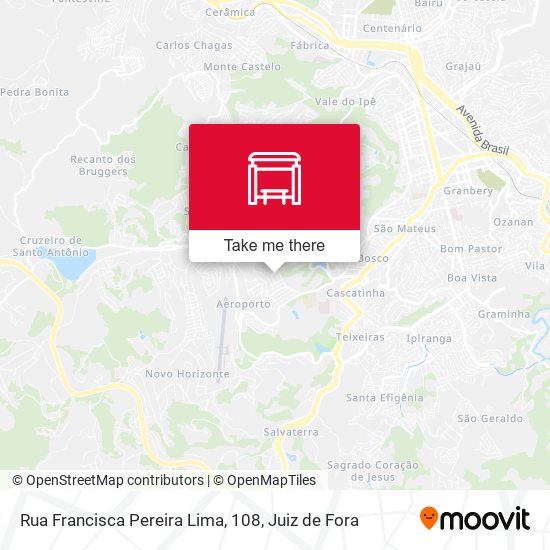 Rua Francisca Pereira Lima, 108 map