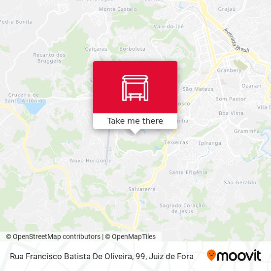 Rua Francisco Batista De Oliveira, 99 map