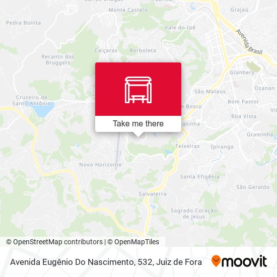 Avenida Eugênio Do Nascimento, 532 map