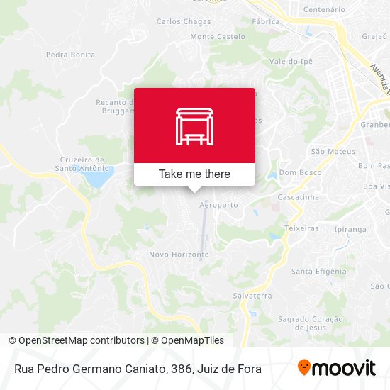 Rua Pedro Germano Caniato, 386 map