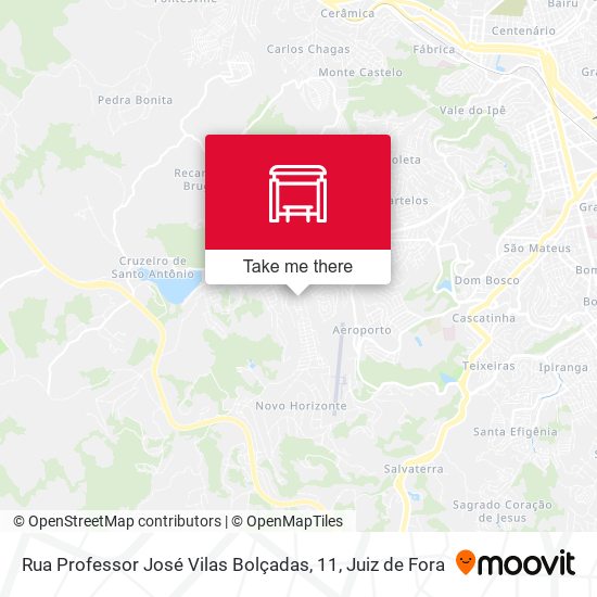 Mapa Rua Professor José Vilas Bolçadas, 11