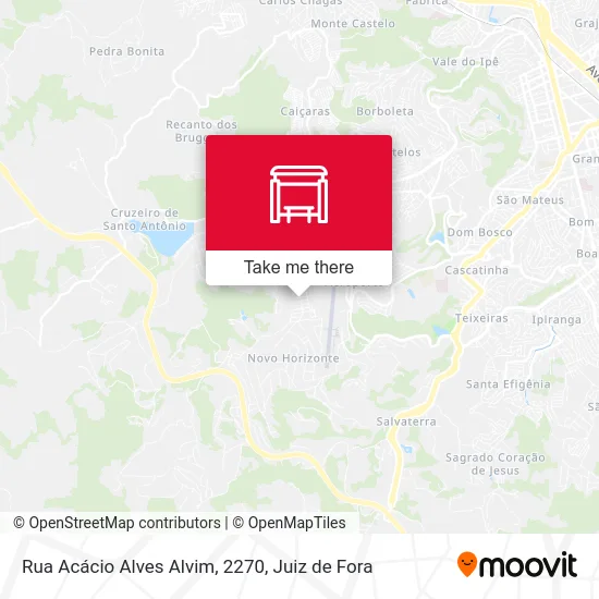 Rua Acácio Alves Alvim, 2270 map