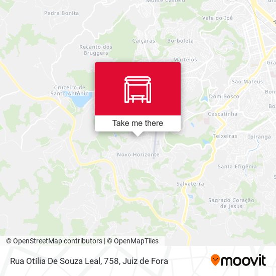 Rua Otília De Souza Leal, 758 map