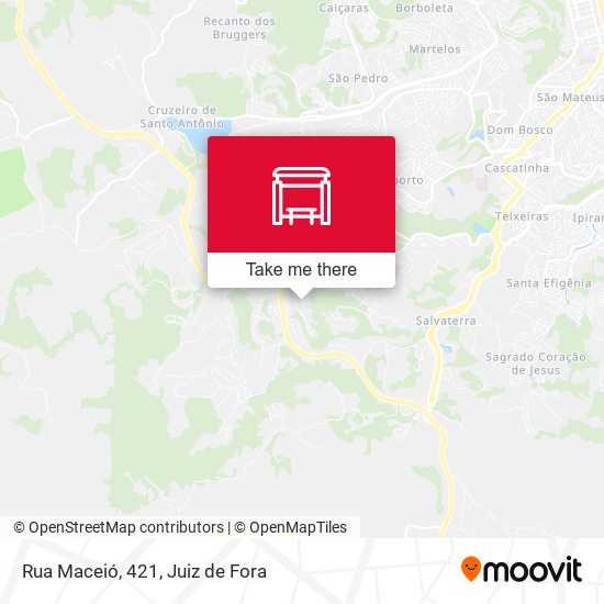 Rua Maceió, 421 map