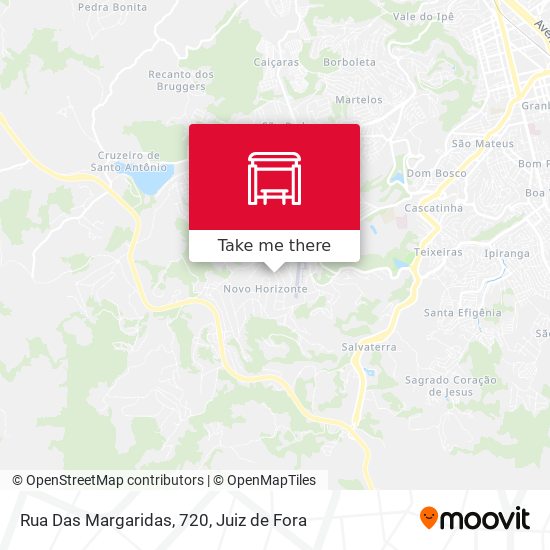Rua Das Margaridas, 720 map