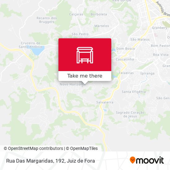 Rua Das Margaridas, 192 map