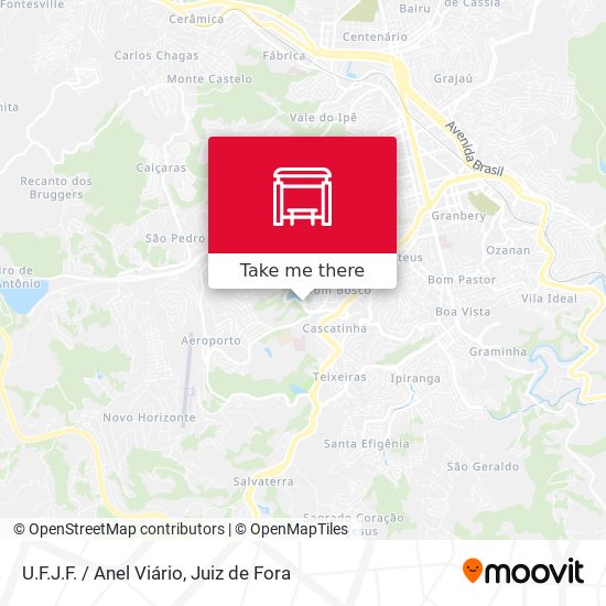 U.F.J.F. / Anel Viário map