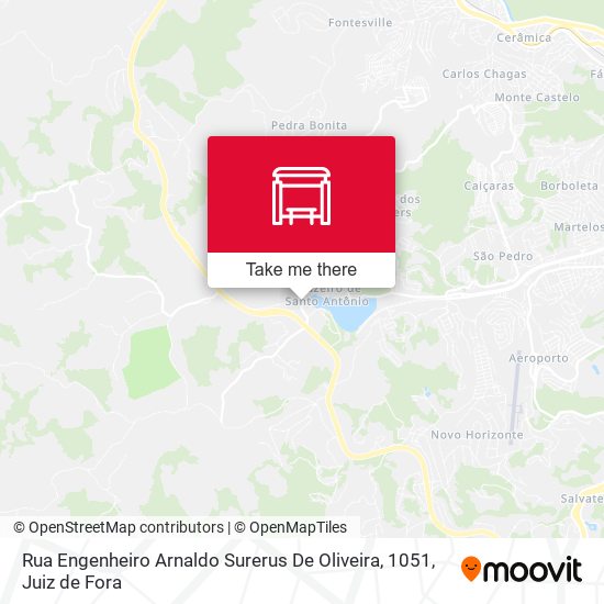 Rua Engenheiro Arnaldo Surerus De Oliveira, 1051 map