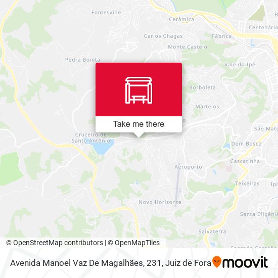 Avenida Manoel Vaz De Magalhães, 231 map