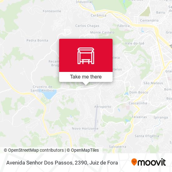 Avenida Senhor Dos Passos, 2390 map