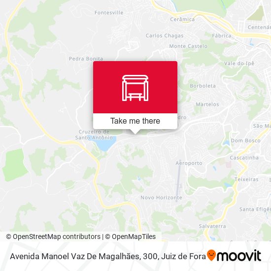 Avenida Manoel Vaz De Magalhães, 300 map