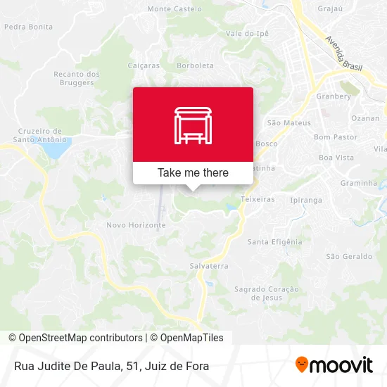 Rua Judite De Paula, 51 map