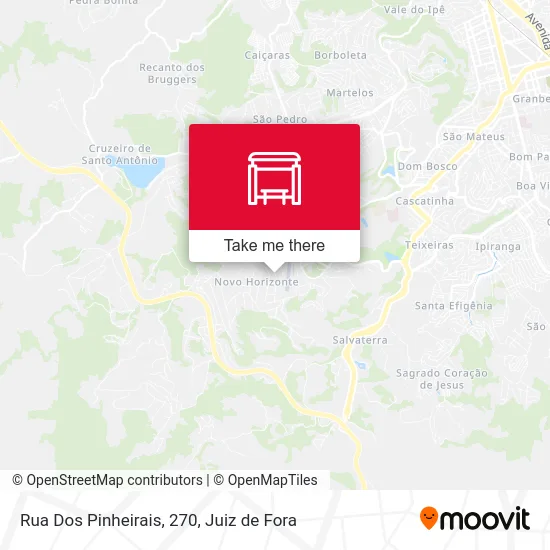 Rua Dos Pinheirais, 270 map