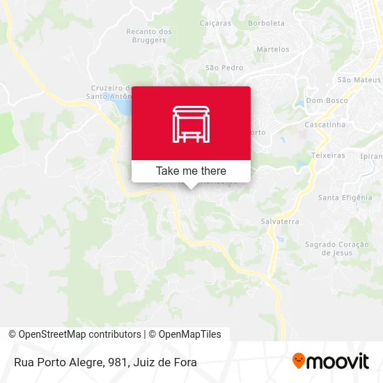 Rua Porto Alegre, 981 map