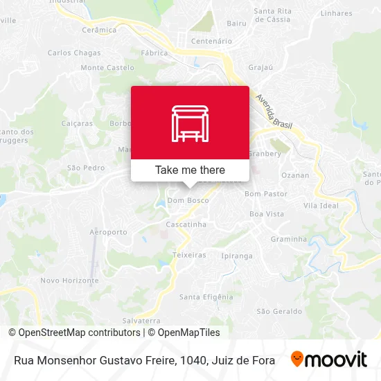Rua Monsenhor Gustavo Freire, 1040 map