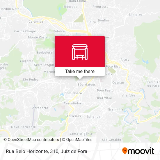 Rua Belo Horizonte, 310 map