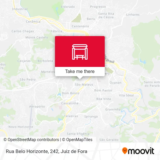 Rua Belo Horizonte, 242 map