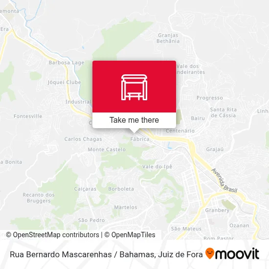 Rua Bernardo Mascarenhas / Bahamas map