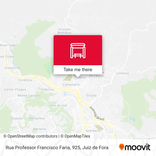 Rua Professor Francisco Faria, 925 map