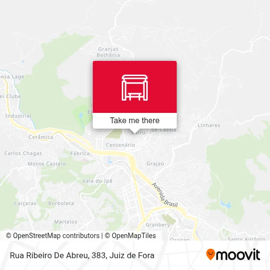 Rua Ribeiro De Abreu, 383 map