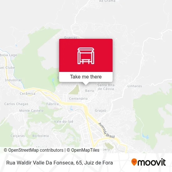 Rua Waldir Valle Da Fonseca, 65 map