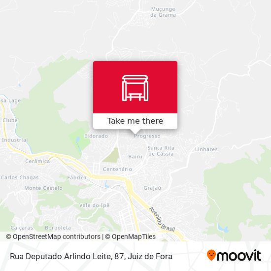 Rua Deputado Arlindo Leite, 87 map