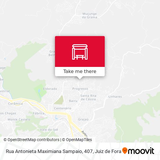 Rua Antonieta Maximiana Sampaio, 407 map