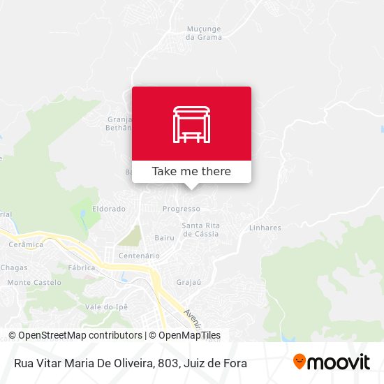 Rua Vitar Maria De Oliveira, 803 map