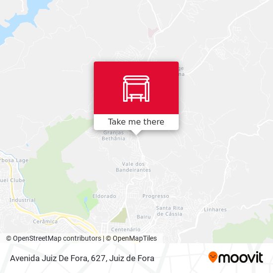 Avenida Juiz De Fora, 627 map