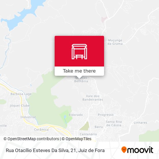 Mapa Rua Otacílio Esteves Da Silva, 21