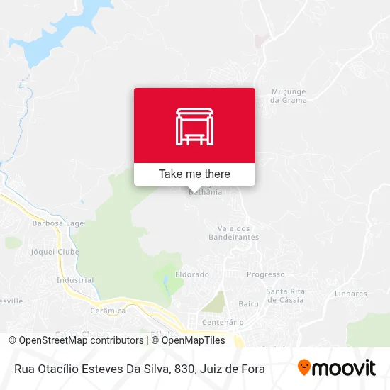 Rua Otacílio Esteves Da Silva, 830 map