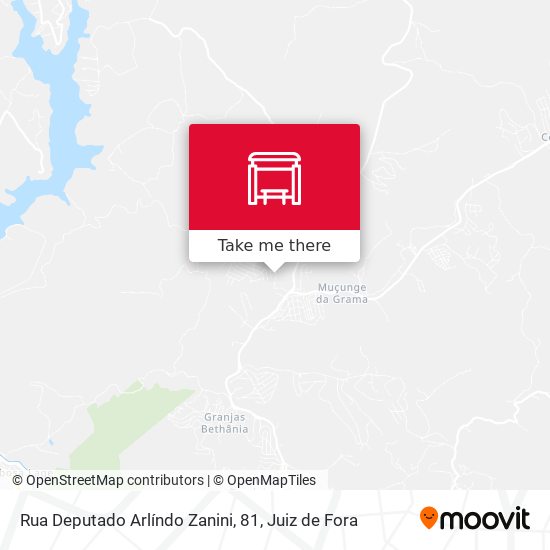 Rua Deputado Arlíndo Zanini, 81 map
