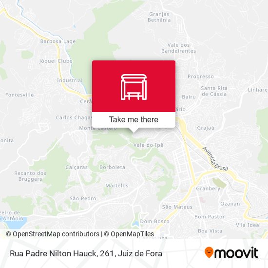 Rua Padre Nilton Hauck, 261 map
