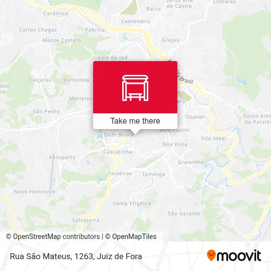 Rua São Mateus, 1263 map