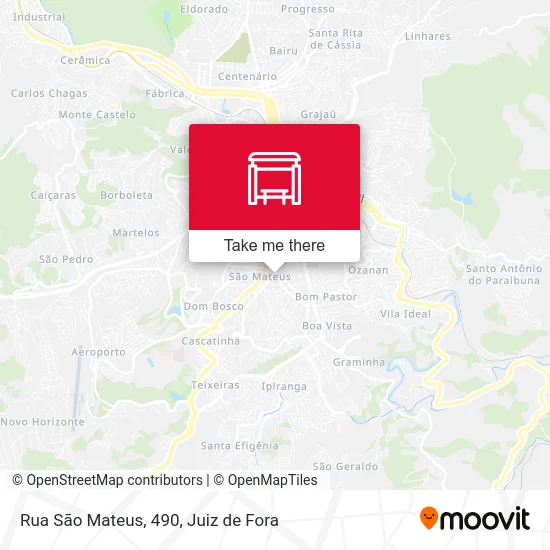 Rua São Mateus, 490 map