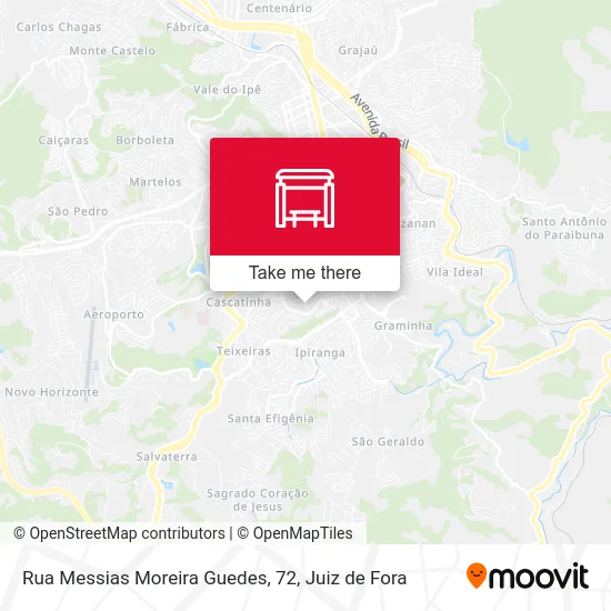 Rua Messias Moreira Guedes, 72 map