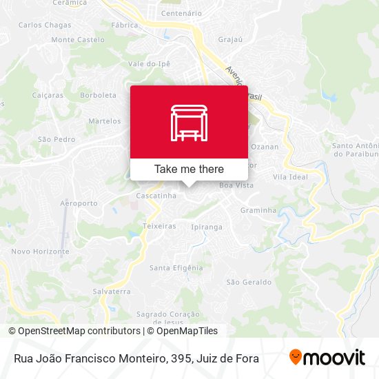 Rua João Francisco Monteiro, 395 map