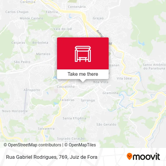 Rua Gabriel Rodrigues, 769 map
