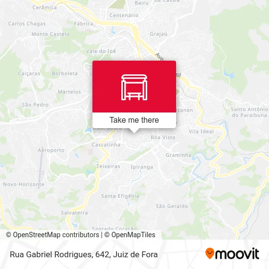 Rua Gabriel Rodrigues, 642 map
