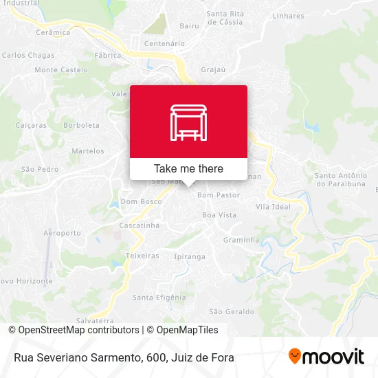 Rua Severiano Sarmento, 600 map