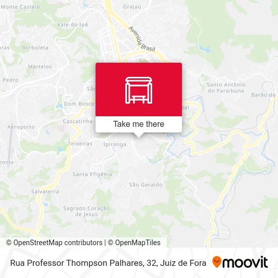 Rua Professor Thompson Palhares, 32 map