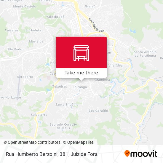 Rua Humberto Berzoini, 381 map