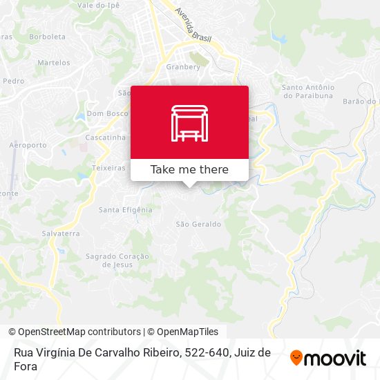 Rua Virgínia De Carvalho Ribeiro, 522-640 map