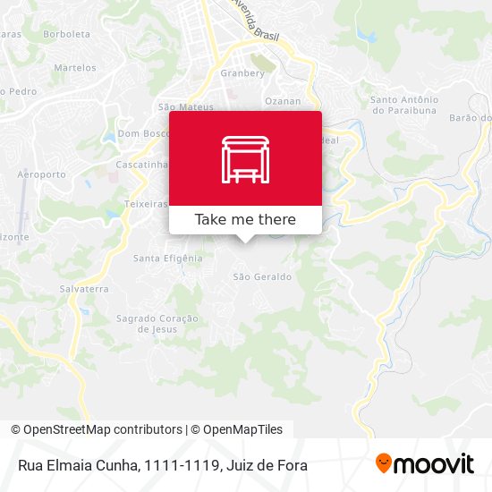 Rua Elmaia Cunha, 1111-1119 map