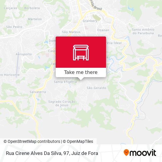 Rua Cirene Alves Da Silva, 97 map