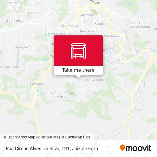 Rua Cirene Alves Da Silva, 191 map